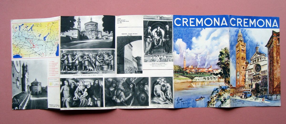 Cremona Pieghevole Turistico ill. Raimondi XVII | Immagine principale