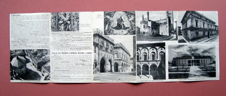 Cremona Pieghevole Turistico ill. Raimondi XVII | Immagine Gallery 2