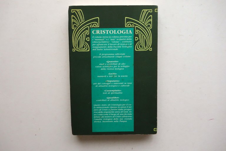 Cristologia Proposta Sistematica Giovanni Moioli Glossa Milano 1989