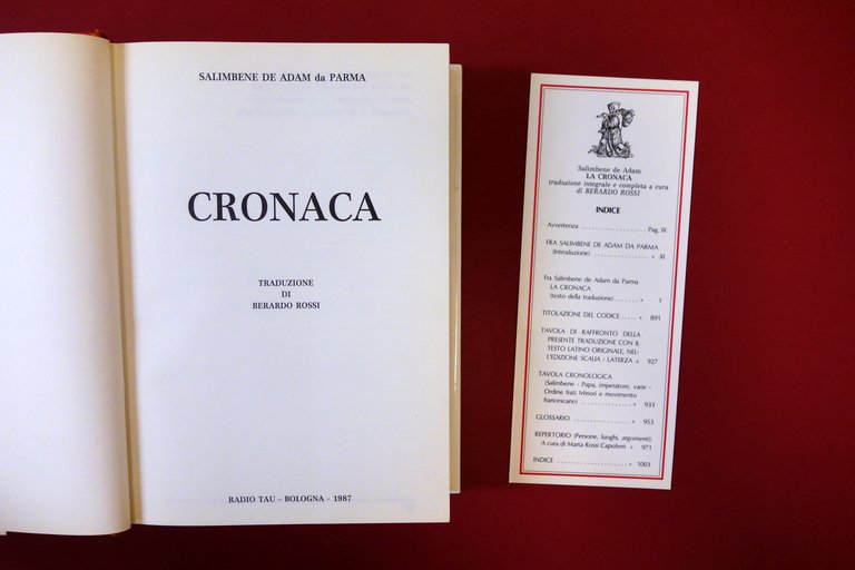 Cronaca Salimbene de Adam da Parma Radio Tau Bologna 1987 | Immagine Gallery 7