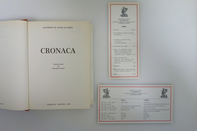 Cronaca Salimbene de Adam da Parma Radio Tau Bologna 1987 | Immagine Gallery 8