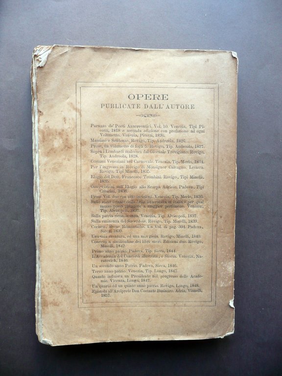Cronache di Rovigo dal 1844 a Tutto il 1864 NicolÚ …