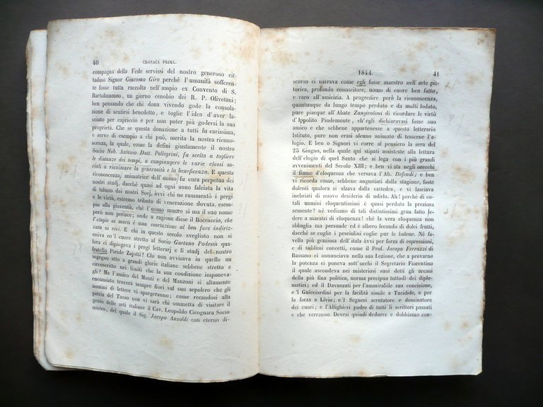 Cronache di Rovigo dal 1844 a Tutto il 1864 NicolÚ …