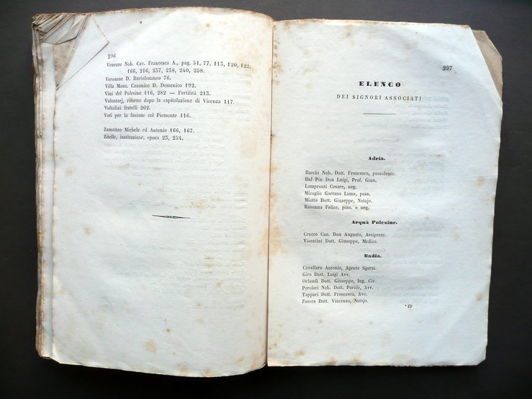 Cronache di Rovigo dal 1844 a Tutto il 1864 NicolÚ …