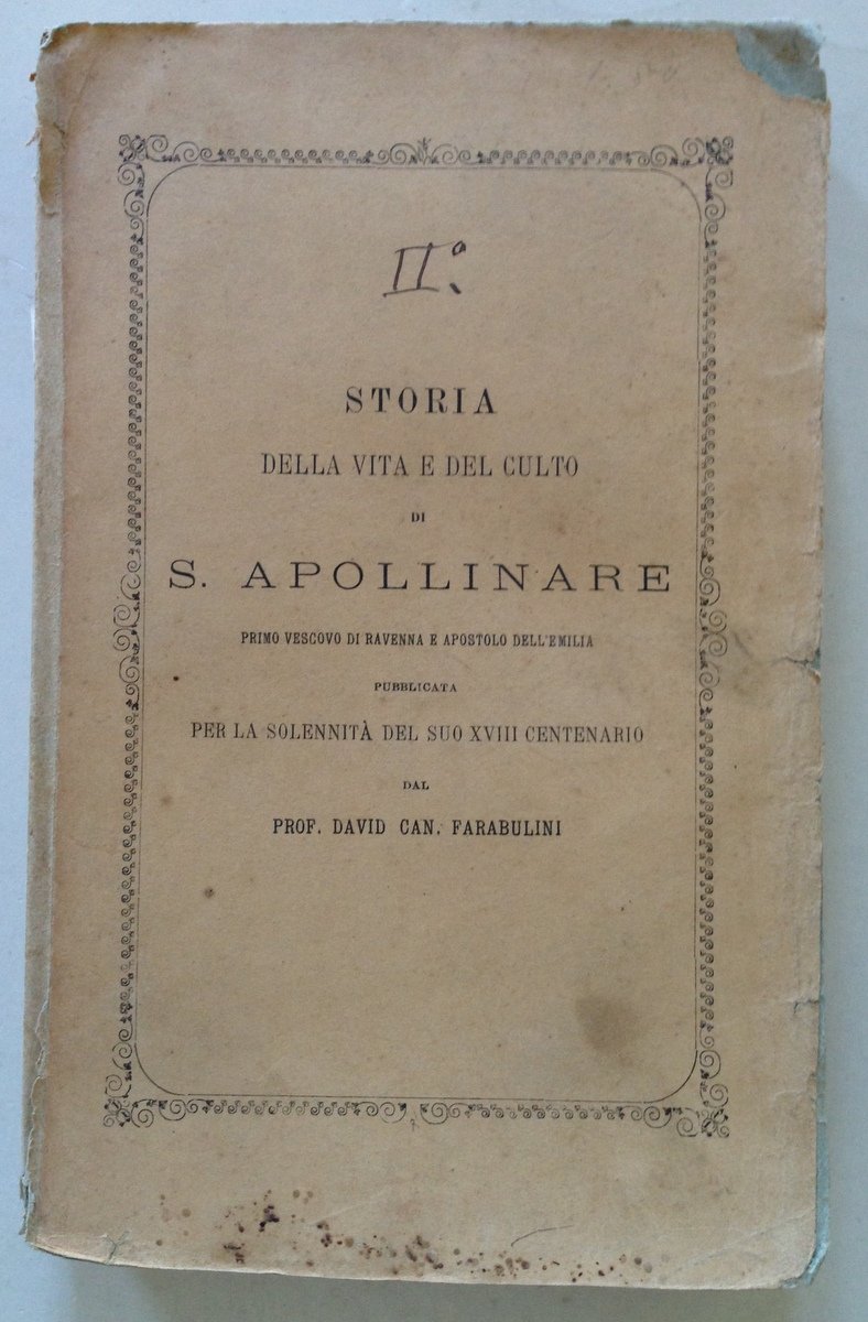 D. Farabulini Storia Della Vita e Del Culto di S. …