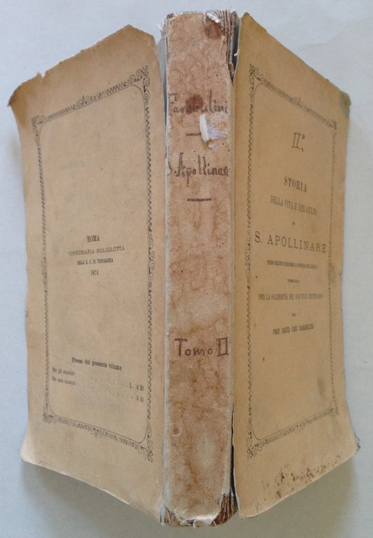 D. Farabulini Storia Della Vita e Del Culto di S. …