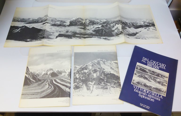 DAL CAUCASO ALL'HIMALAYA 1889-1909 VITTORIO SELLA ALPINISMO FOTO TOURING CLUB