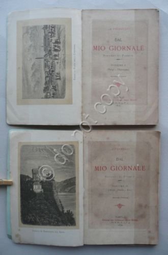 Dal Mio Giornale Ricordi di Viaggio Vespucci Parigi Belgio Olanda …