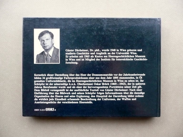 Das K.U.K. Heer 1895 Oskar Bruch Wien 1983 Uniformologia Uniformi … | Immagine Gallery 2