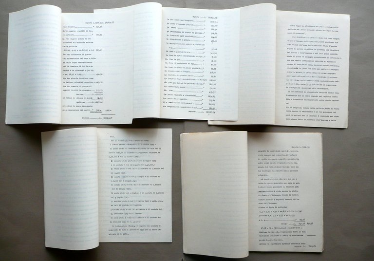 Dattiloscritti Nuovo Acquedotto S. Maria a Mantignano Firenze Relazioni 1930 | Immagine Gallery 2