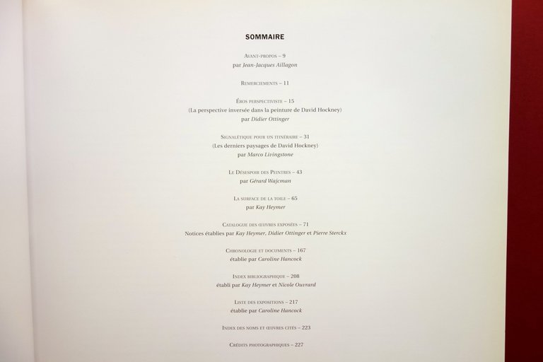 David Hockney Espace Paysage Centre Georges Pompidou Paris 1999 Arte …