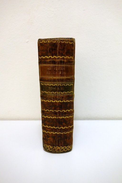 De l'Homme de Ses Facultes Intellectuelles Helvetius Londres 1774-5 Completo