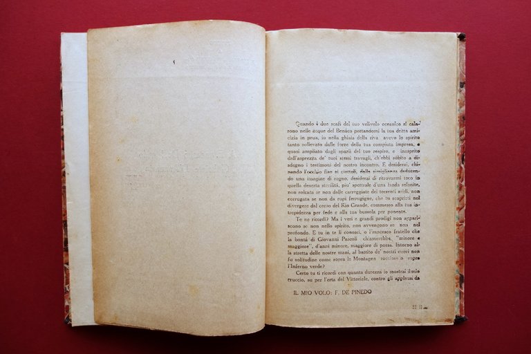 De Pinedo Il Mio Volo Hoepli Biblioteca del Piccolo Brasile …