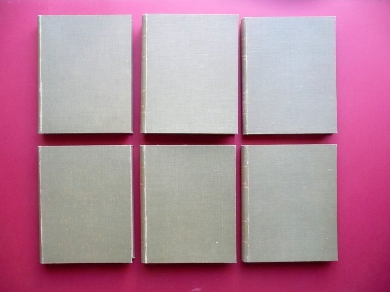 Degli Stili nell'Architettura Luigi Archinti Vallardi 1893 6 Volumi Completo