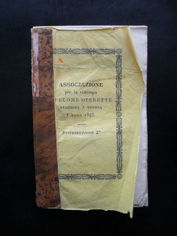 Del Leggere Libri di Divertimento Discorso di Giambattista Roberti Modena …