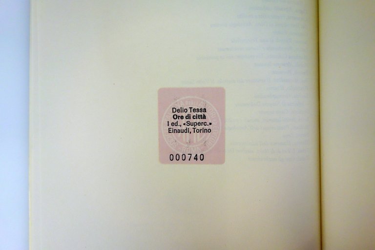 Delio Tessa Ore di Città a cura di Dante Isella … | Immagine Gallery 6