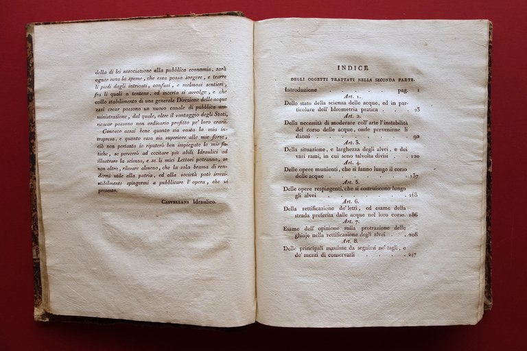 Dell'Immediata Influenza delle Selve sul Corso delle Acque Castellani 1818 | Immagine Gallery 6