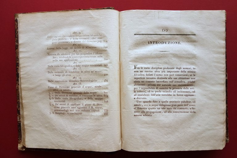 Dell'Immediata Influenza delle Selve sul Corso delle Acque Castellani 1818 | Immagine Gallery 7