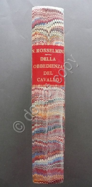 Dell'Obbedienza del Cavallo NiccolÚ Rosselmini Coltellini Livorno 1764 Completo