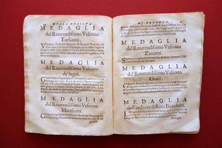 Della Nobilt‡ di Bologna di Francesco Amadi d'Agostino Draconi Cremona … | Immagine Gallery 8