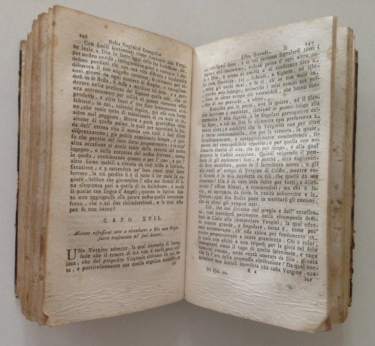 DELLA VERGINITA' EVANGELICA LIBRI TRE BREVE APOLOGIA DEL CRISTIANO CELIBATO …