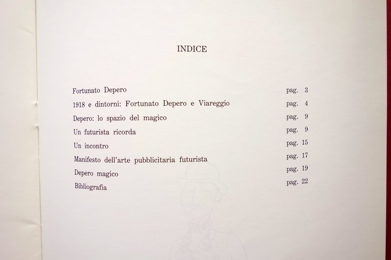 Depero Magico Studio Kronos Tellini Catalogo Mostra Viareggio Futurismo 1987