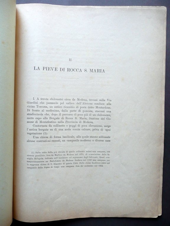 Di Alcune Costruzioni Medioevali Appennino Modenese Pieve di Rocca S. … | Immagine Gallery 4