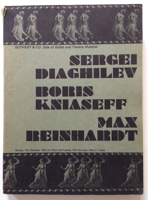 DIAGHILEV S., KNIASEFF B., REINHARDT M. CATALOGUE LONDRA SOTHEBY & … | Immagine Gallery 1
