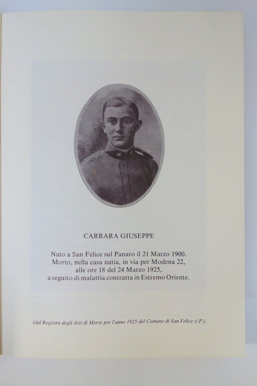 DIARIO 1918-1920 GIUSEPPE CARRARA SAN FELICE MODENA CHELLI DIARIO MILITARE