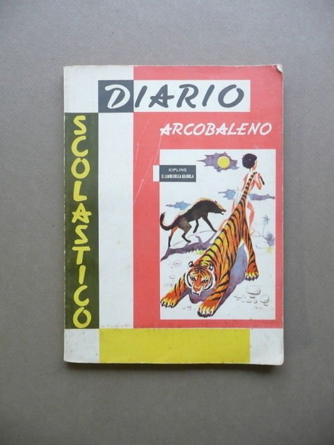 Diario Scolastico Arcobaleno Libro Giungla Kipling Bambini Editrice La Scuola