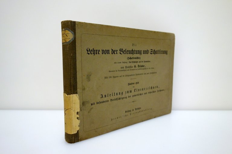 Die Lehre von der Beleuchtung und Schattirung Herder 1875 Geometria …