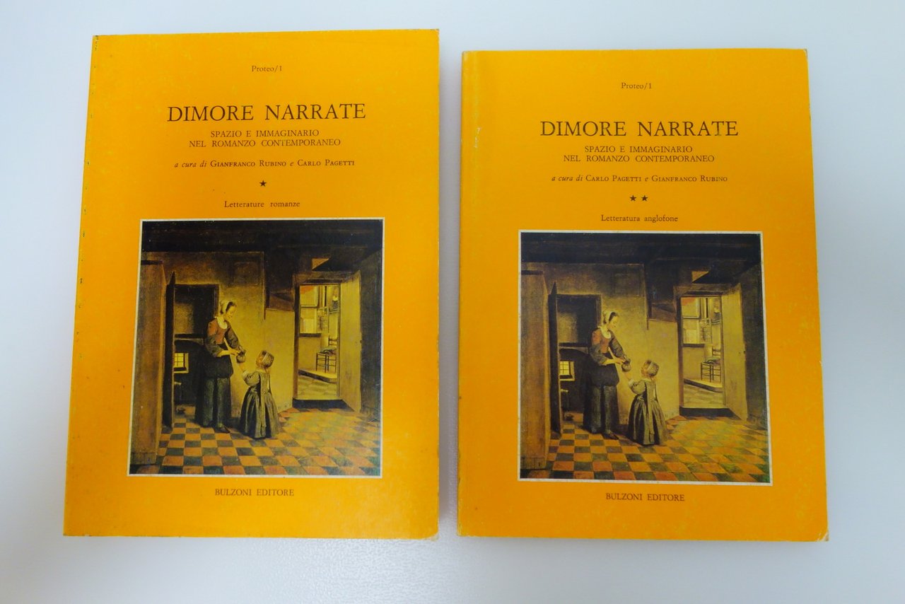 DIMORE NARRATE SPAZIO E IMMAGINARIO NEL ROMANZO CONTEMPORANEO BULZONI 1988 … | Immagine principale