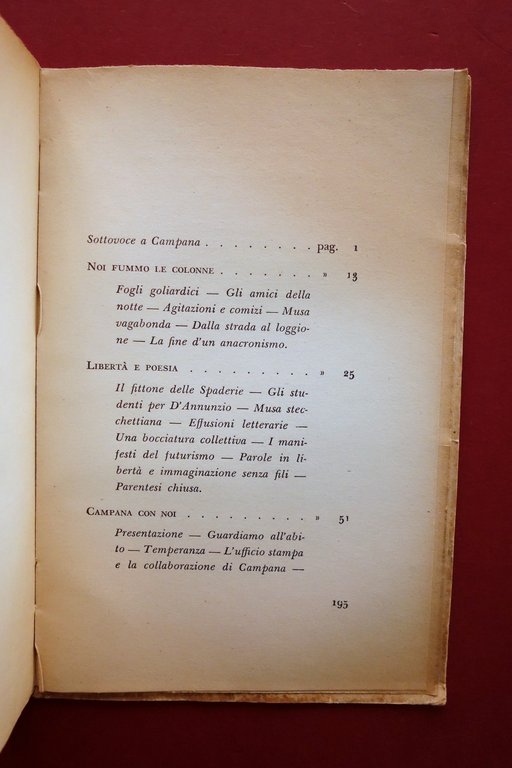 Dino Campana e i Goliardi del suo Tempo Federico Ravagli …