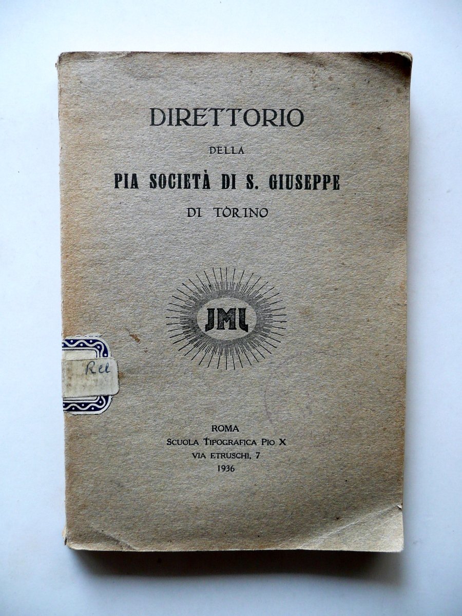 Direttorio della Pia Societ‡ di San Giuseppe Torino Scuola Tip. …