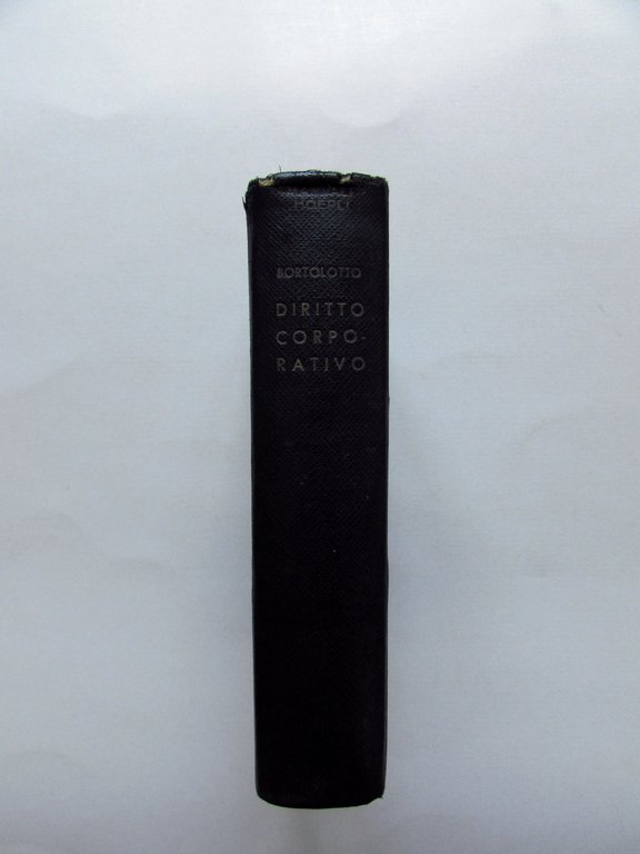 Diritto Corporativo Guido Bortolotto Hoepli Milano 1934 | Immagine Gallery 2