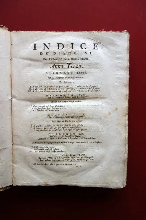 Discorsi per l'Esercizio della Buona Morte Bordoni Fenzo Venezia 1764 … | Immagine Gallery 4