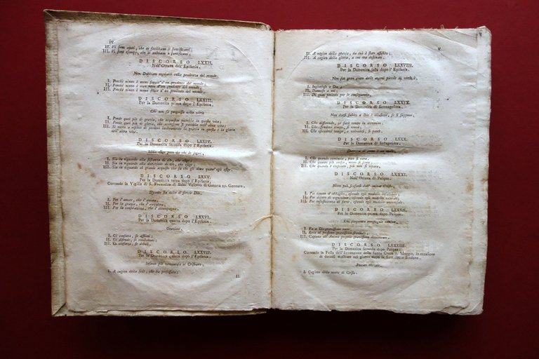 Discorsi per l'Esercizio della Buona Morte Bordoni Fenzo Venezia 1764 …