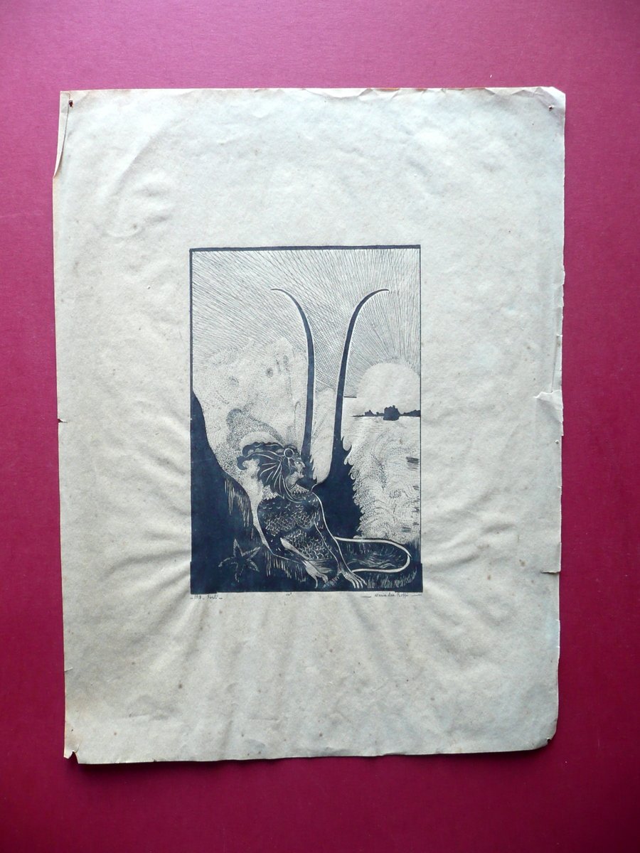 Disegno a China Maria Lea Rossi ForlÏ 1918 Simbolismo Soggetto …