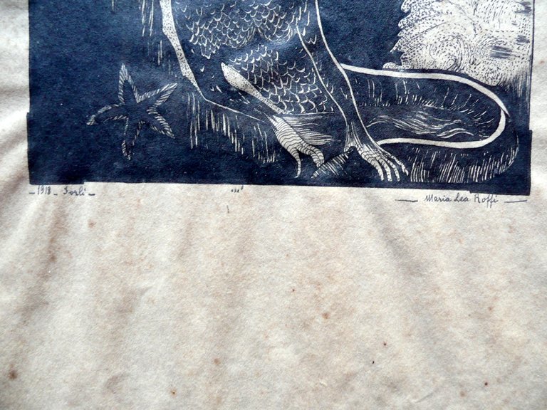 Disegno a China Maria Lea Rossi ForlÏ 1918 Simbolismo Soggetto …