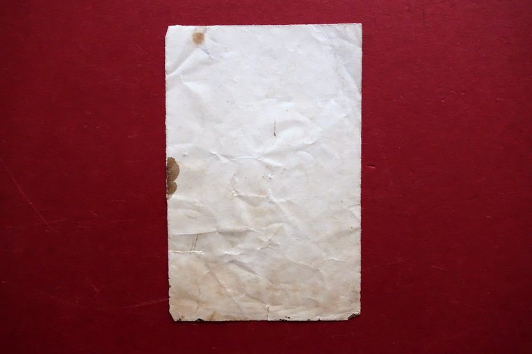 Disegno a China Originale Viandante Paesaggio di Montagna Met‡ '800