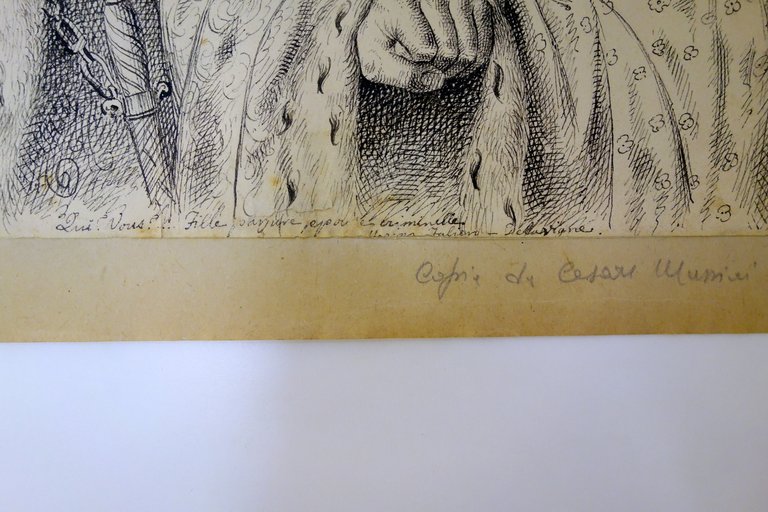 Disegno Delavigne Marino Faliero(?) Attribuzione Copia da Cesare Mussini 1839 | Immagine Gallery 2