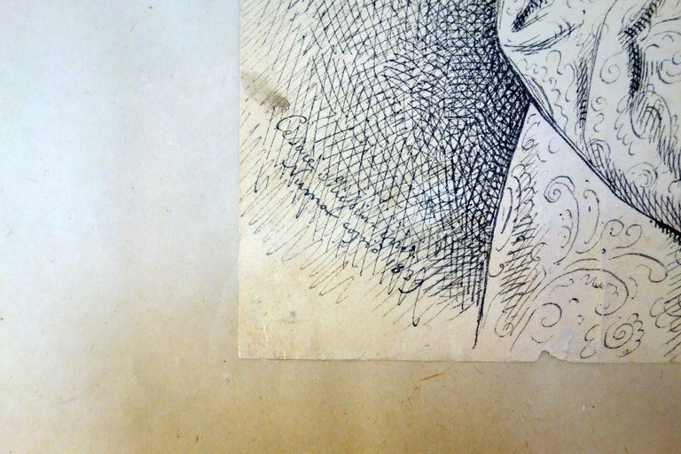 Disegno Delavigne Marino Faliero(?) Attribuzione Copia da Cesare Mussini 1839 | Immagine Gallery 3