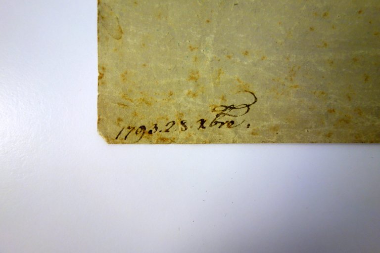 Disegno Originale a Matita Cristo Crocifisso Crocifissione 1793 | Immagine Gallery 3