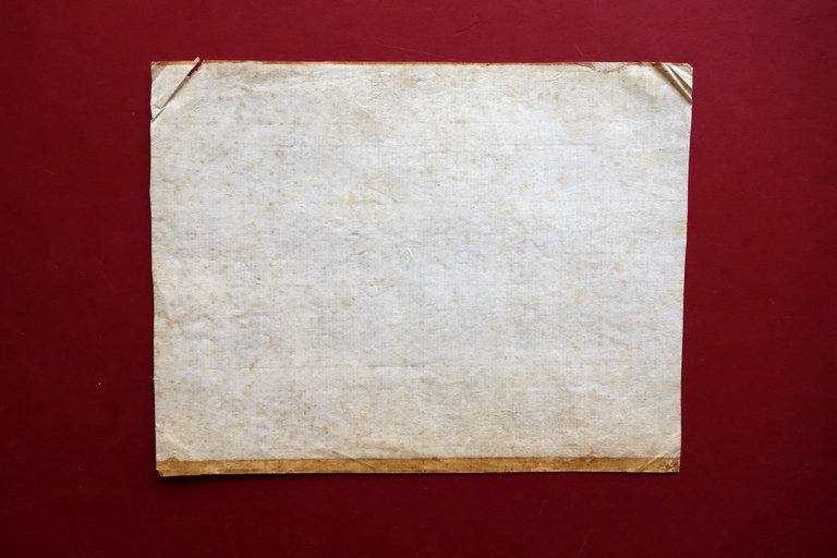 Disegno Originale Palazzo Stile Neoclassico Facciata Pastello Met‡ '800