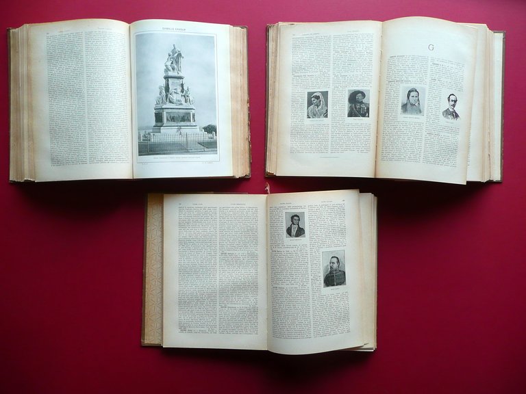 Dizionario del Risorgimento Nazionale Persone Vollumi II-III-IV Completo 1930-37