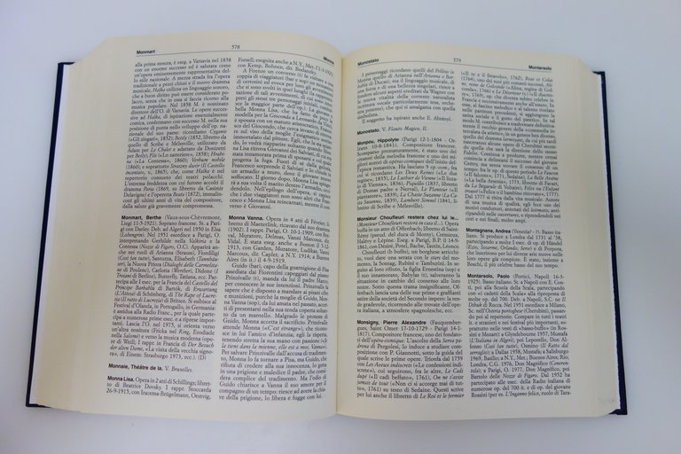 DIZIONARIO ENCICLOPEDICO DELL'OPERA LIRICA ROSENTHAL WARRACK LE LETTERE 1991