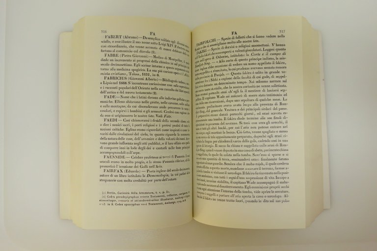 DIZIONARIO INFERNALE O REPERTORIO UNIVERSALE MAGIA DEMONI STREGHE I DIOSCURI