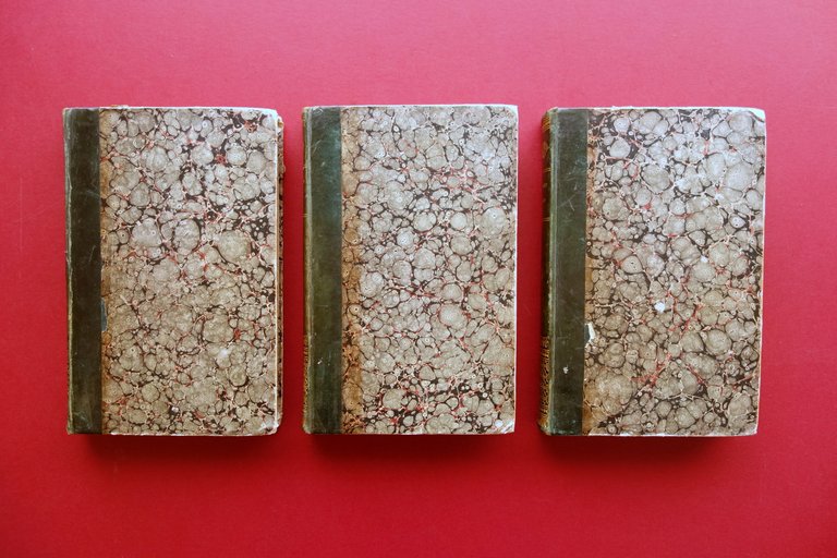 Dizionario Portatile della Bibbia Dell'Aquila Tomassini Foligno 1833-34 3 Tomi