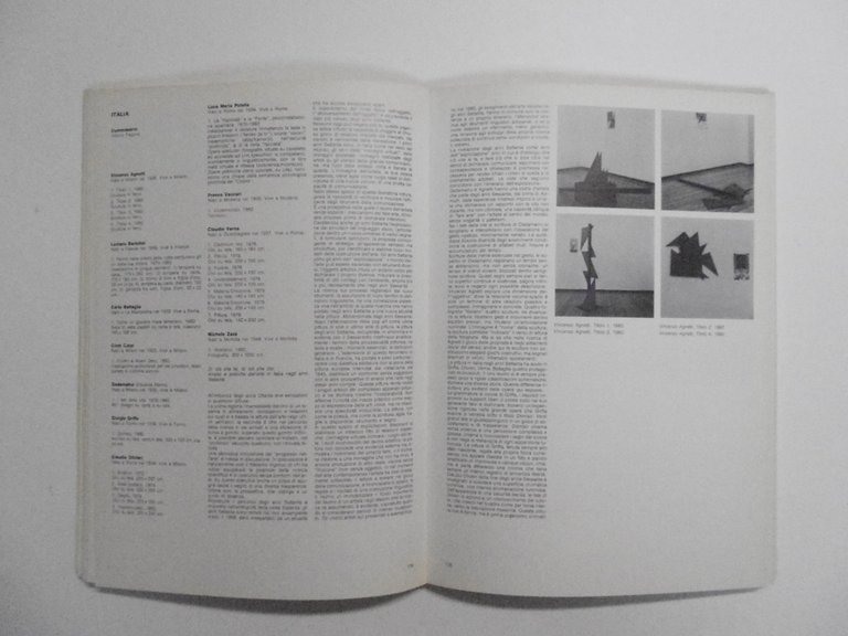 Dogliani Ricasoli La Biennale Arti Visive '80 Catalogo generale Electa …