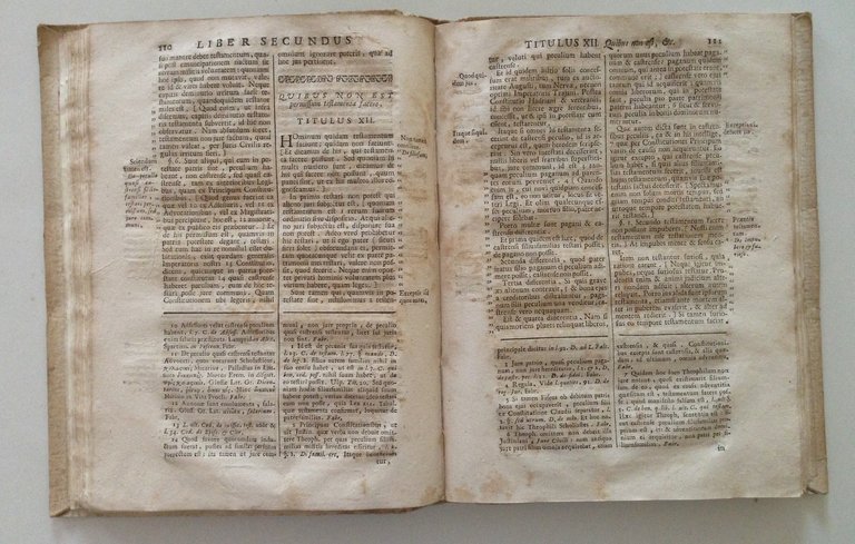 DOUJATIUS JOANNES THEOPHILI ANTECESSORIS INSTITUTIONUM LIBRI QUATUOR EX JACOBI C